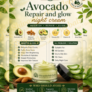 Avocado Repair & Glow Night cream